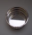 English Silver Plate British Airway Wine Cannister