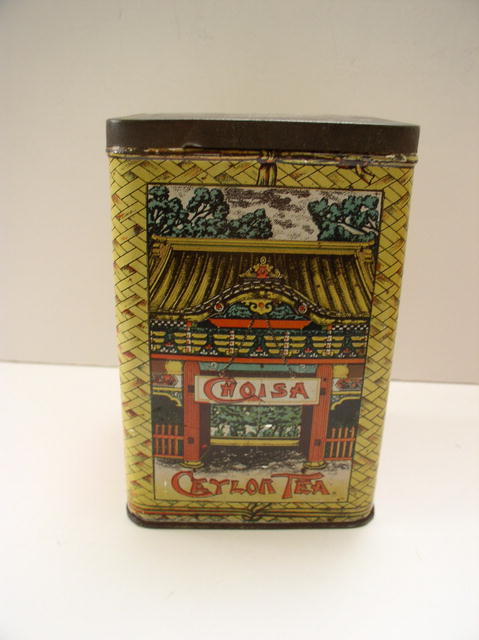 S.S. Pierce Company Choice Ceylon Tea Tin
