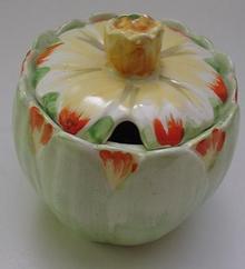 RWC:Royal Winton Lotus Green Preserve Pot