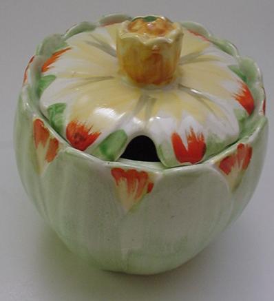 RWC:Royal Winton Lotus Green Preserve Pot