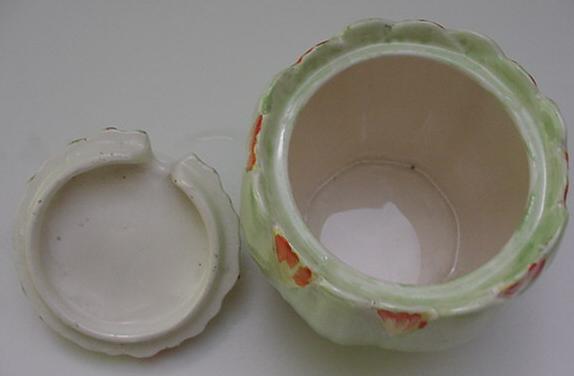 RWC:Royal Winton Lotus Green Preserve Pot
