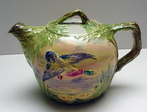 Royal Winton Cottageware Game Teapot