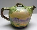 Royal Winton Cottageware Game Teapot