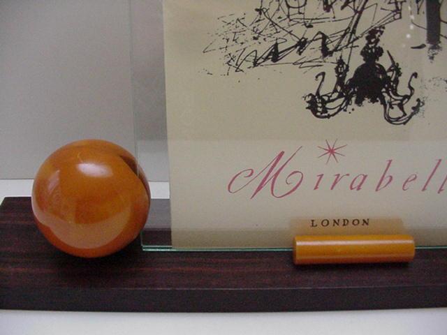 Bakelite: Fabulous Bakelite and Wood Deco Frame