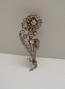 Victorian Diamond Trembler Brooch