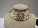 Costume Pearl and Diamond Choker