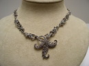 English 1920's marcasite necklace