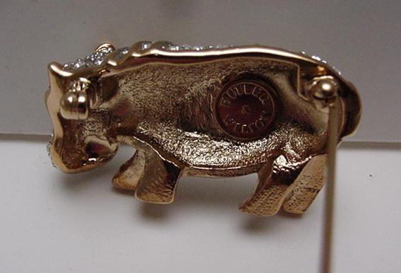 Costume: Butler and Wilson Hippopotamus Brooch