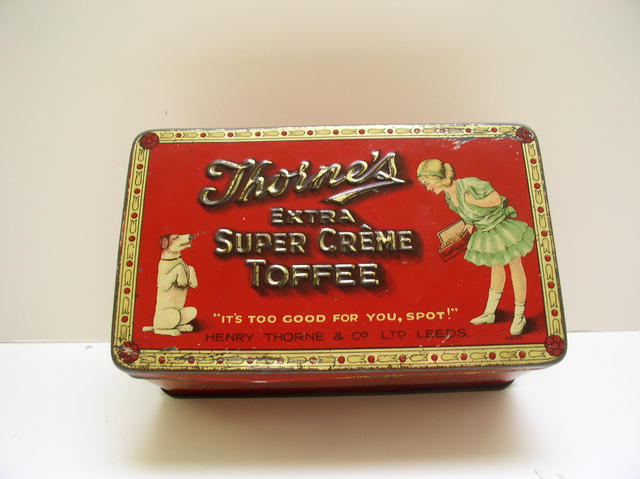 Thorne's Toffee Tin