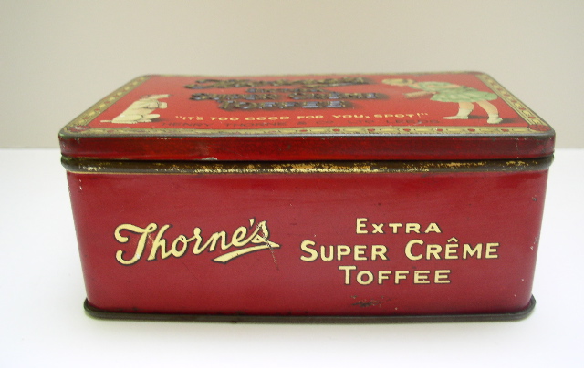 Thorne's Toffee Tin