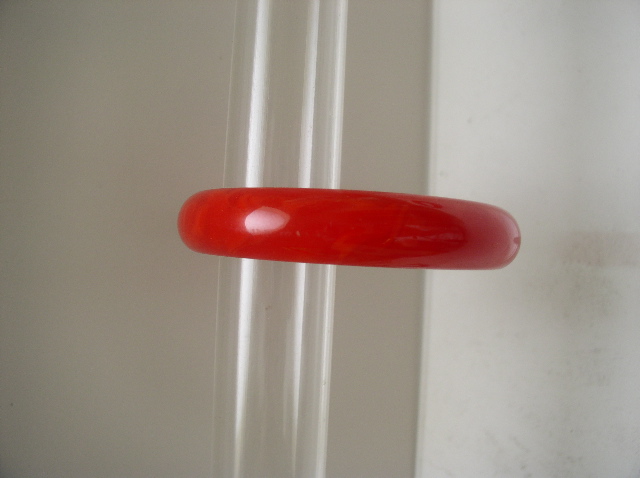 Bakelite Vintage Red Bangle