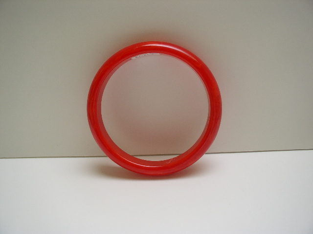 Bakelite Vintage Red Bangle