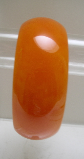 Bakelite Vintage Orange Bangle