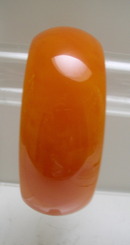 Bakelite Vintage Orange Bangle
