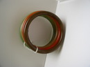 Bakelite Vintage Set of 4 Colored Bangles