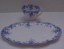 Shelley Dainty Blue T.V. Set