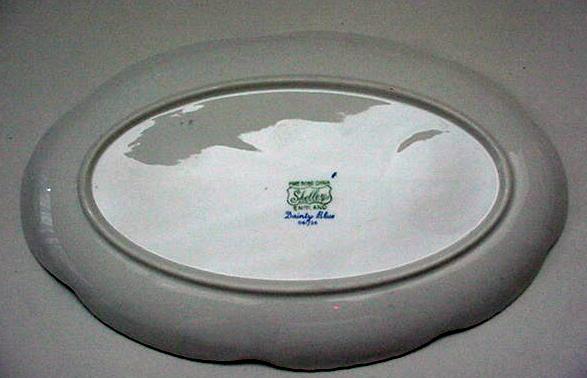 Shelley Dainty Blue T.V. Set
