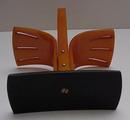 Bakelite Set of Fruit Knives With Bakelite Holder
