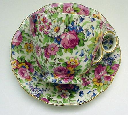Royal Winton Chintz Summertime Cup/Saucer