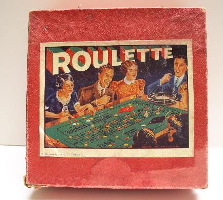 Bakelite Roulette Game in Box