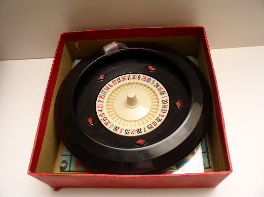 Bakelite Roulette Game in Box