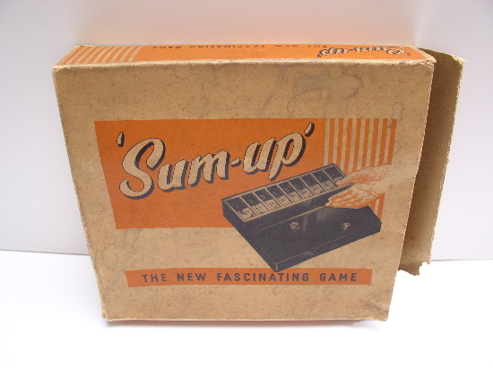 Bakelite Sum Up Game