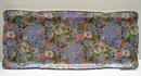 Crown Ducal Blue Chintz Tray with Candlesticks