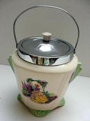 Lovely 1930's Lady Biscuit Barrel