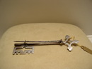Victorian Sterling Silver Key Brooch