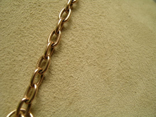 Victorian 15 ct. Gold Double Prince Albert