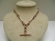 Victorian 9ct Rose Gold Double Prince Albert
