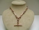 Victorian 9ct Rose Gold Double Prince Albert