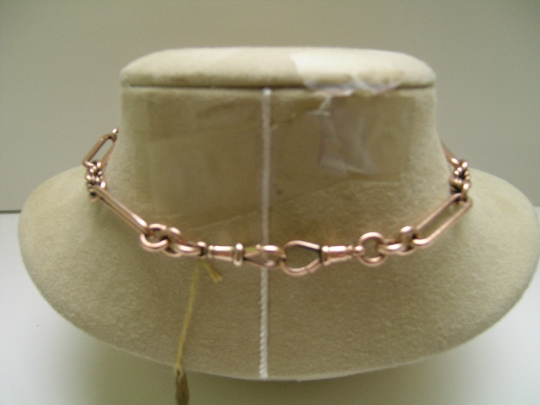 Victorian 9ct Rose Gold Double Prince Albert
