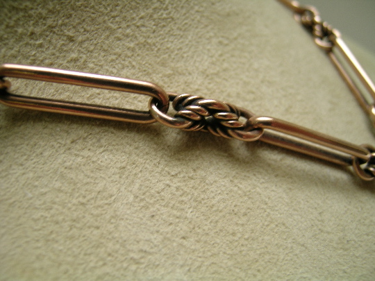 Victorian 9ct Rose Gold Double Prince Albert
