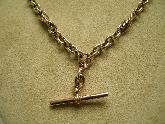 Victorian 9ct Victorian Double Prince Albert
