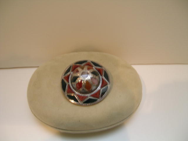 Victorian Scottish Agate Sterling Silver Brooch
