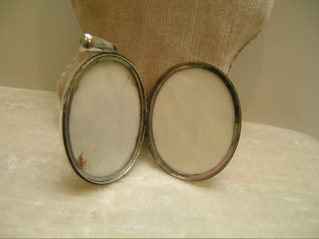 English Victorian Silver Locket