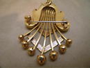 Victorian 18K Gold Brooch and Pendant