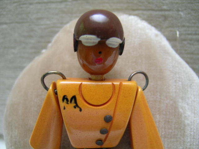 Bakelite Rare Vintage Pilot Brooch