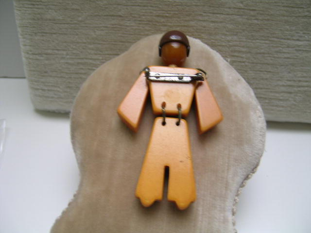 Bakelite Rare Vintage Pilot Brooch