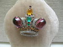 Vintage Trifari Sterling Crown Brooch