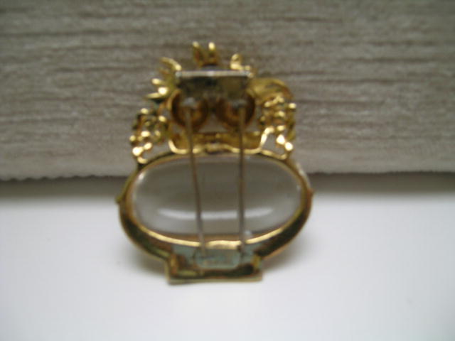 Rare Vintage Coro Jelly Belly Pin with Fruit