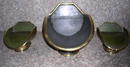 Set of Three Display Toleware Hoppers