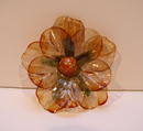 Lucite Flower Brooch
