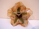Lucite Flower Brooch