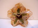Lucite Flower Brooch