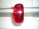 Big and bold and Bright Red Bakelite Bangle