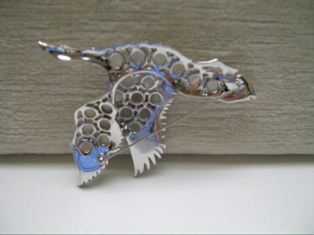 Beautiful Bird in flight Brooch