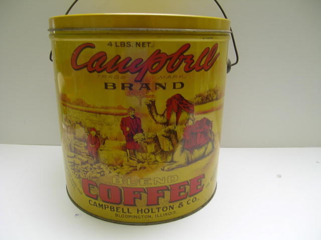 Vintage Campbell Brand Coffee tin
