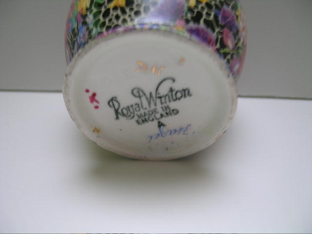 Royal Winton Chintz Hazel Small Jam -rosebud